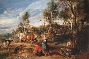 Peter Paul Rubens The Farm at Laeken (mk25) oil painting artist